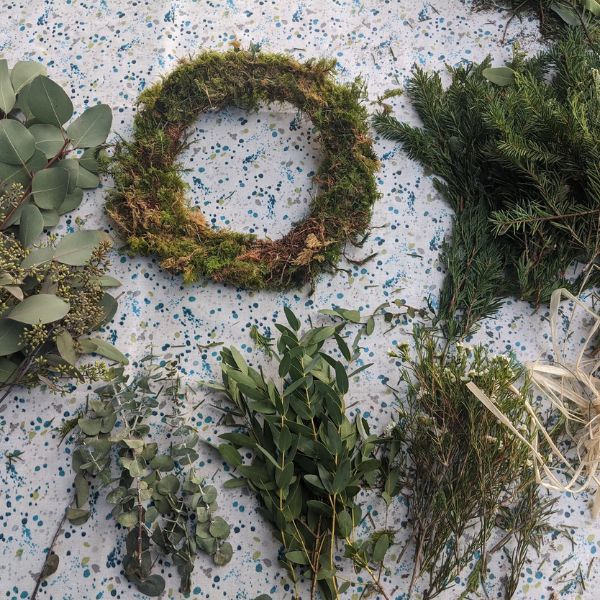 Eucalyptus and Fir Wreath Making Kit