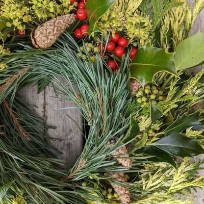 Natural Christmas Wreath Making Kit