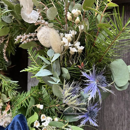 Dried Flower and Eucalyptas Wreath Making Kit